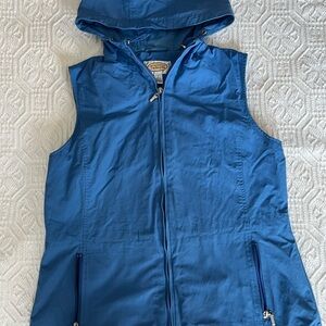 Talbots Vibrant Blue Hooded Jacket